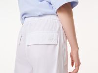 Женские хлопковые брюки Lacoste свободного кроя