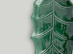 Блюдо Зеленый лист/Foglia Verde III