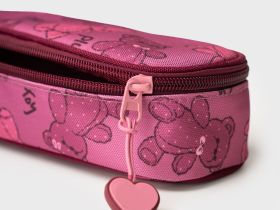 Пенал текстильный для девочек