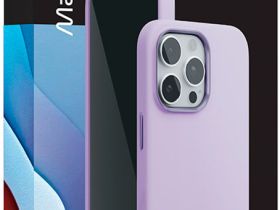 Клип-кейс VLP Aster Pro Case для Apple iPhone 16 Pro Max с MagSafe фиолетовый