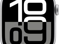 Умные часы Apple Watch Series 10 42mm Silver Aluminium Case с синим ремешком S/M