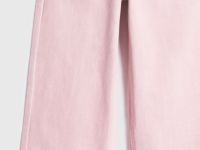Широкие джинсы для девочек, Розовый