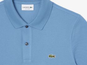 Мужское поло Lacoste L.12.12 приталенного кроя
