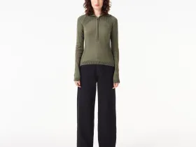 Женский свитер Lacoste на молнии