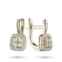 Серьги из желтого золота э0312сг11174400