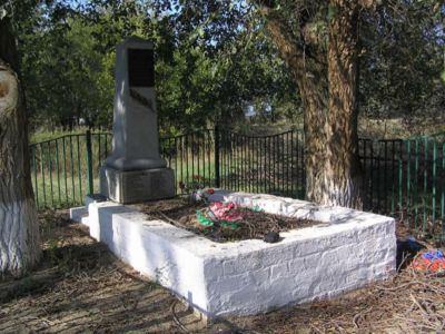 Братская могила советских воинов, погибших в период Сталинградской битвы