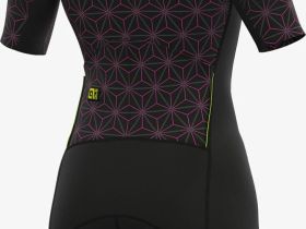 Комбинезон Ale Maui Long Tri женский (черный / розовый XXS)