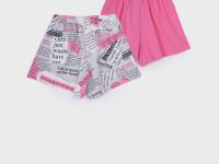 Шорты трикотажные для девочек, 2 шт в комплекте