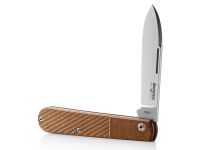 Складной нож LionSteel Barlow Slim Roundhead, сталь M390, рукоять микарта