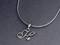 Подвеска из серебра с бриллиантом э0601пд04201235