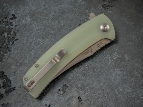 Складной нож Artisan Arroyo, сталь AR-RPM9, G10 Green