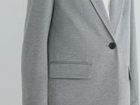 Однобортный пиджак, Серый