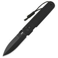 Складной нож CJRB Locust, сталь AR-RPM9, рукоять G10, черный