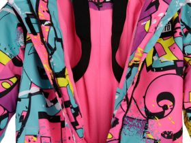 Зимний комбинезон из мембранной ткани для девочки