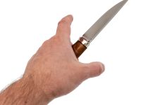 Нож Русский-2, сталь D2, рукоять карельская береза