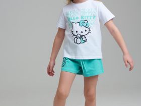 Панама текстильная для девочек