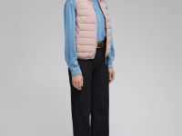 Пуховый жилет с натуральным пухом