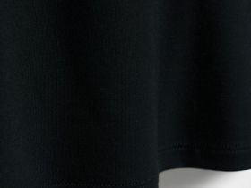 Лонгслив с асимметричным вырезом, Черный