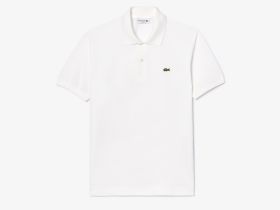 Мужское поло Lacoste из смеси эластичного органического хлопка