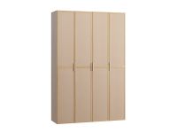 Распашной шкаф Флавир 4-160x250 Букле Кремовый