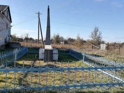 Братская могила советских воинов, погибших в период Сталинградской битвы