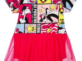 Платье-боди детское трикотажное для девочек