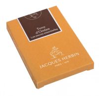 Картриджи для перьевой ручки Herbin Prestige, 7 шт, Terre d'ombre Умбра