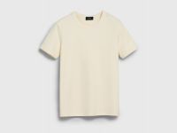 Базовая футболка из плотного хлопка, Желтый