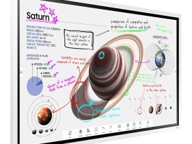 Монитор Samsung Flip Pro WM55B светло-серый