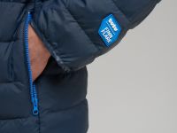 Пуховик с натуральным наполнителем и водоотталкивающей пропиткой