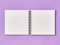 Скетчбук для акварели на спирали Малевичъ "Monet" 20х20 см 20 л 300 г, мелкое зерно