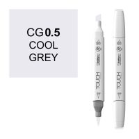Маркер спиртовой BRUSH Touch Twin цв. CG0.5 холодный серый