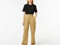 Женские льняные брюки Lacoste