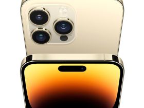Смартфон Apple iPhone 14 Pro 128Gb (Gold) (eSIM)