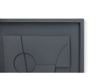Картина Рельеф Графитовый 45x60