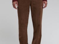 Брюки прямого кроя из хлопка