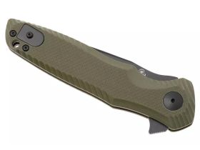 Складной нож Spartan Blades Poros, сталь 154CM, рукоять G10, зеленый