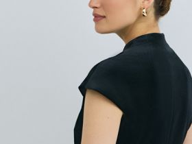 Бархатный жилет, Черный