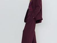 Широкие брюки, Фиолетовый