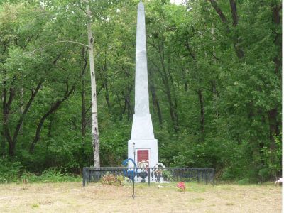 Братская могила партизан, погибших в борьбе за власть Советов на Дальнем Востоке в 1919 г.