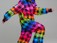 Комбинезон текстильный с полиуретановым покрытием для девочек