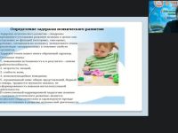 Вебинар "Содержание и особенности проведения коррекционно-развивающих занятий с детьми с задержкой психического развития"