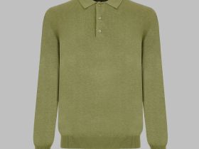 Джемпер-поло с шерстью