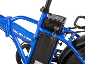 Электровелосипед Gelbert Saturn 2 Pro, год 2025, цвет Синий