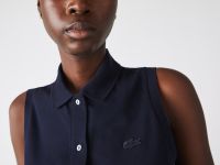 Женское платье-поло Lacoste с поясом