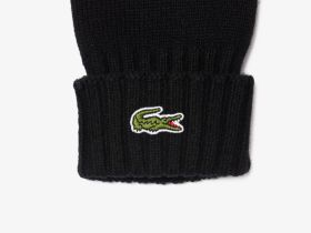 Шерстяные перчатки Lacoste унисекс