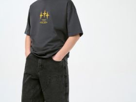 Джинсы Baggy Carpenter для мальчиков, Серый