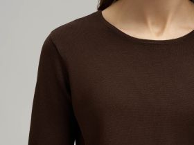 Легкий джемпер с коротким рукавом