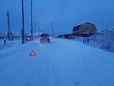 В пригороде Якутска сбили пешехода