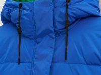 Стеганая утепленная куртка с капюшоном